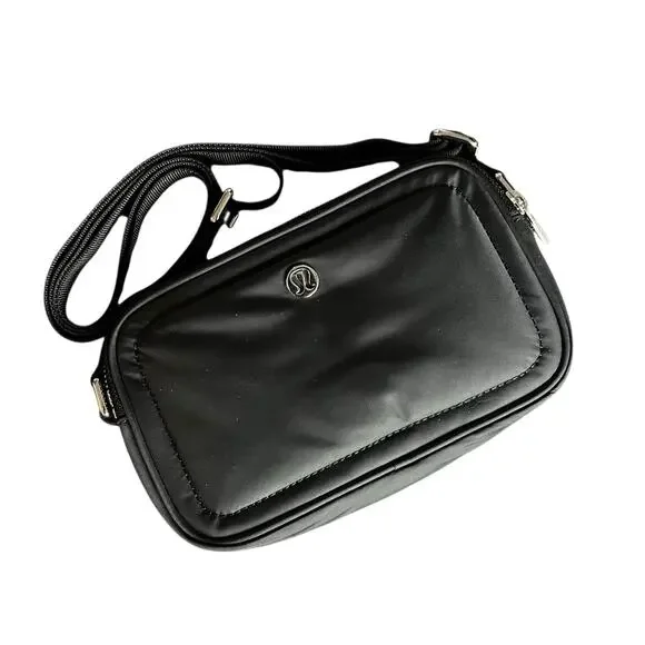 black lululemon camera bag Vegas Golden Knights Crossbody The lightweight design and adjustable strap provide all Lululemon Crossbody Camera Bag Black